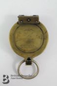 WWII Era Brass German Officers Marching Compass