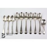 Set of Six Victorian Tea Spoons