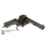 Belgian Pin Fire Revolver