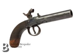 A Percussion Box-Lock Pocket Pistol, Dated 1864