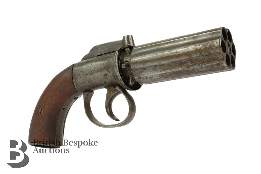 19th Century Pepperbox Revolver