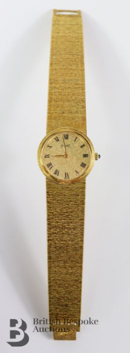 18k Gold Piaget Lady's Wrist Watch - Image 10 of 14