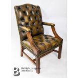 Edwardian Button Back Chair