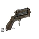 Belgian Pepperbox Revolver