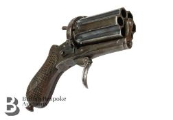 Belgian Pepperbox Revolver