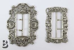 Silver Nurses Buckles