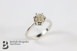 18ct White Gold Diamond Ring