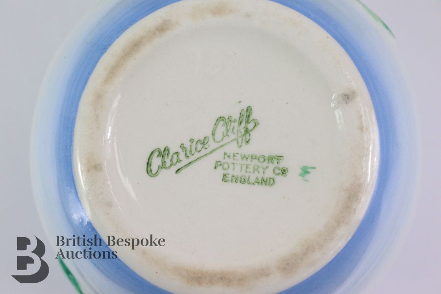 Clarice Cliff Hand Painted 'Crocus' Pattern Ceramics - Image 7 of 7