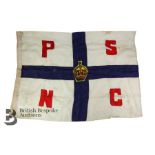 Vintage Ship's Ensign and Union Jack