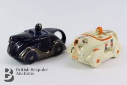 Sadler's Ceramic Motoring Racing Tea Pot