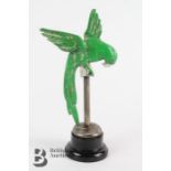 Brass Accessory Mascot of a Parrot