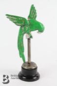 Brass Accessory Mascot of a Parrot