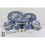 Wedgwood Willow Pattern Dinner Service