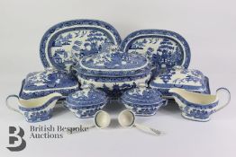 Wedgwood Willow Pattern Dinner Service