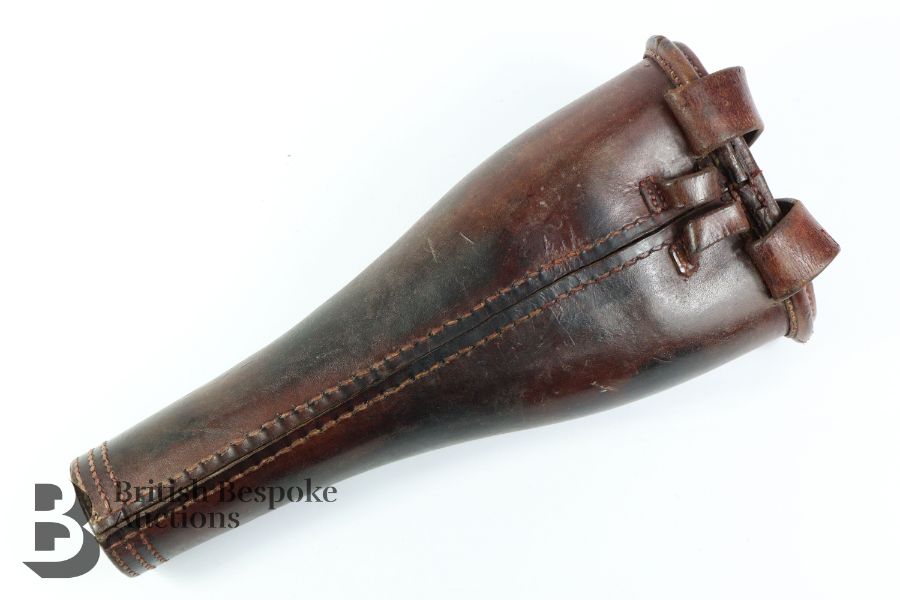 A leather cavalry pistol holster. - Image 2 of 3