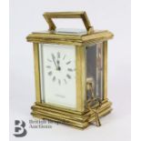 Brass Carriage Clock - Garrard & Co