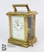 Brass Carriage Clock - Garrard & Co