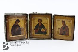 Eastern European Brass Triptych