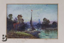 20th Century Oil on Board