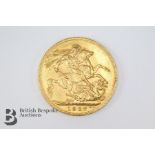 George V Full Gold Sovereign