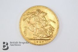 George V Full Gold Sovereign