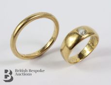 18ct Yellow Gold Wedding Ring