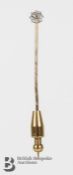 14/15ct Yellow Gold Diamond Solitaire Tie Stick