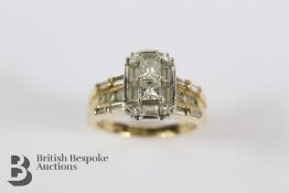 14ct Yellow Gold Diamond Ring