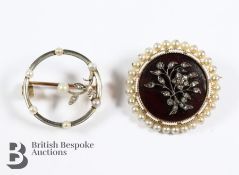 Victorian 14ct Brooch