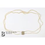 Victorian Double Row Pearl Necklet