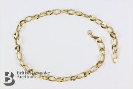 9ct Gold Double Loop Necklace