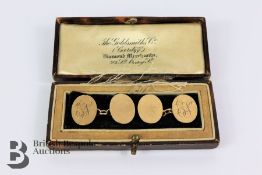 Gentlemans 9ct Gold Cufflinks