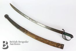 19th Century Curved Sword