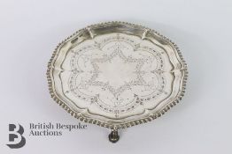 George III Silver Card Tray