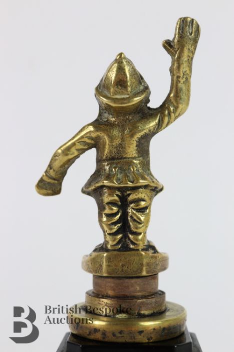 Unusual Brass Early Mascot - Image 3 of 3