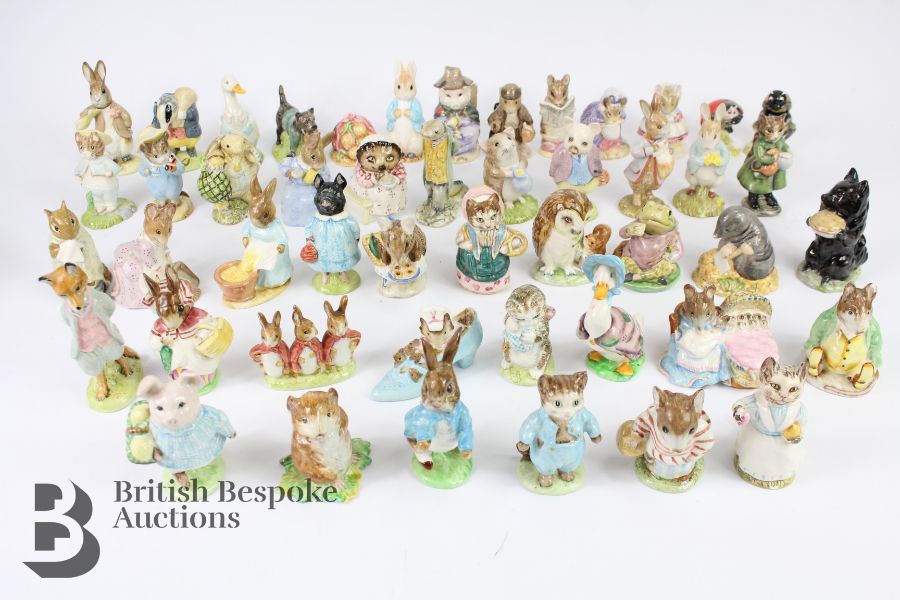 Collection of 48 Beatrix Potter Figures from Beswick and Royal Albert - Image 14 of 14