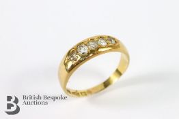 18ct Five Stone Diamond Ring