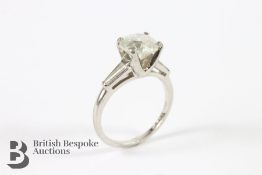 18ct White Gold 1.5ct Solitiare Diamond Ring