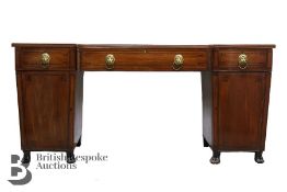 Regency Mahogany Sideboard