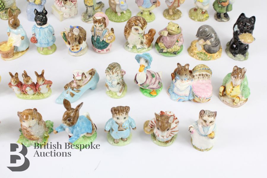 Collection of 48 Beatrix Potter Figures from Beswick and Royal Albert - Image 7 of 14