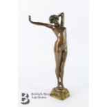 Paul Philippe Le Reveil (1870-1930) Bronze Figurine