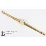 Lady's 9ct Yellow Gold Mappin Wrist Watch