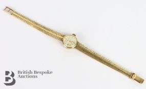 Lady's 9ct Yellow Gold Mappin Wrist Watch