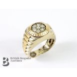 9ct Gold Rolex-Style Ring