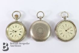 Silver Cased Pocket Watches