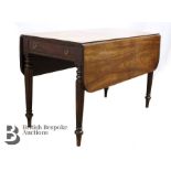 Victorian Mahogany Drop Leaf Table