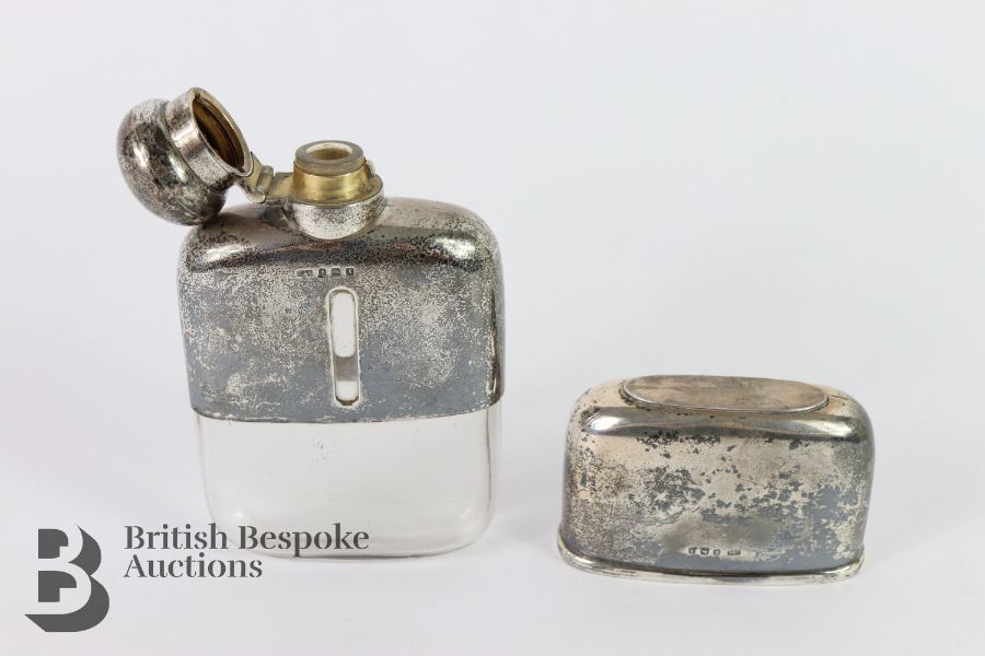 Silver Hip Flask - Image 3 of 3