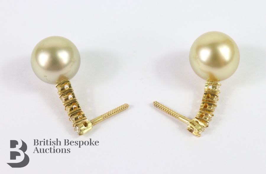 Pair of Southsea Pearl Earrings - Image 4 of 4