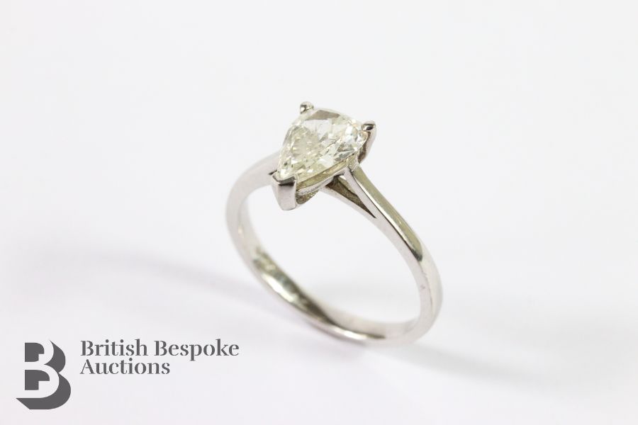 18ct White Gold Diamond Ring - Image 3 of 5