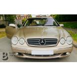 2000 Mercedes CL 500 Coupe